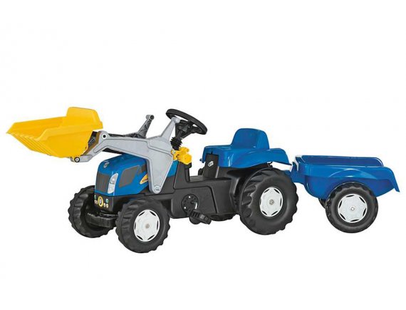 Tractor cu pedale si remorca copii ROLLY TOYS 023929